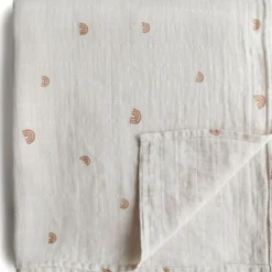 Online Maxi lange en coton bio Rainbows (120 x 120 cm) Lange