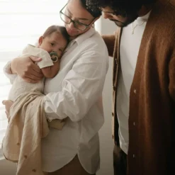 Online Maxi lange en coton bio Rainbows (120 x 120 cm) Lange