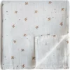 Mushie Maxi lange en coton bio Sparrows (120 x 120 cm)