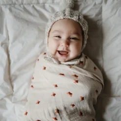 Outlet Maxi lange en coton Butterflies (120 x 120 cm) Lange