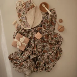 Best Maxi lange en coton Retro Flowers (120 x 120 cm) Lange