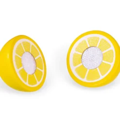 Discount Maxi set de fruits et légumes en bois à découper Dînette Et Aliments Factices