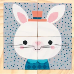 Clearance Mes premiers cubes Portraits de la forêt (4 cubes) Puzzle