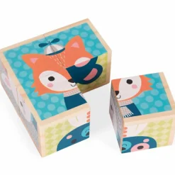 Clearance Mes premiers cubes Portraits de la forêt (4 cubes) Puzzle