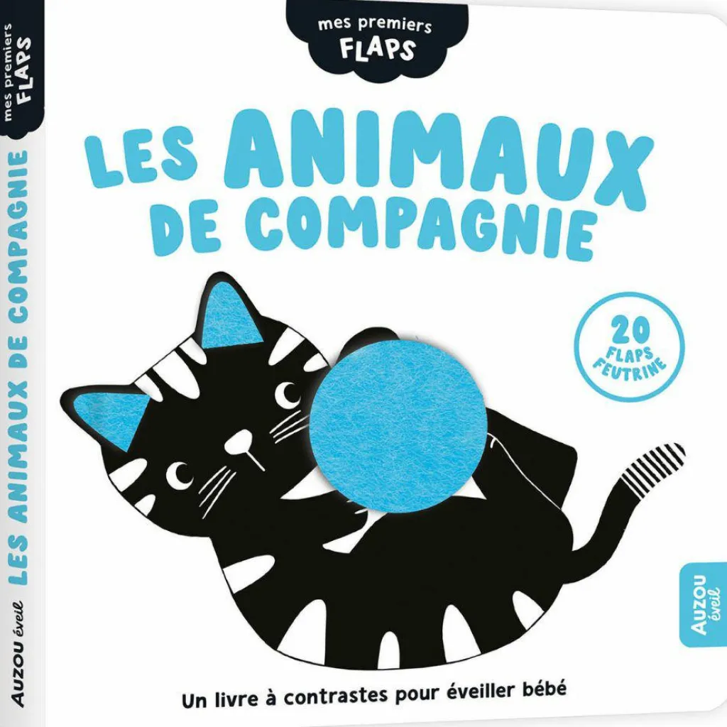 Auzou Editions Mes premiers Flaps - Les animaux de compagnie