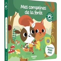 Auzou Editions Mes premiers sonores Mes comptines de la forêt