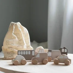 Jabadabado Mes premières voitures en bois Nature