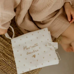 Discount Mini album photo Gaze Coeurs (personnalisable) Album Photo Tissu