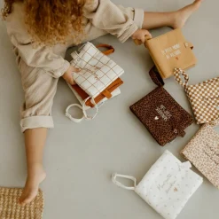 Discount Mini album photo Gaze Coeurs (personnalisable) Album Photo Tissu