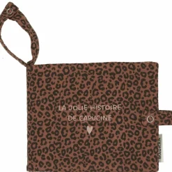 Hot Mini album photo Gaze Léopard Marron (personnalisable) Album Photo Tissu