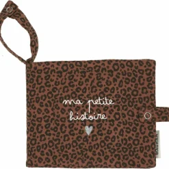 Hot Mini album photo Gaze Léopard Marron (personnalisable) Album Photo Tissu