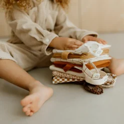 Hot Mini album photo Gaze Léopard Marron (personnalisable) Album Photo Tissu