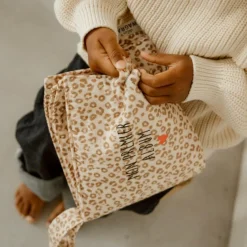 Online Mini album photo Gaze Léopard (personnalisable) Album Photo Tissu