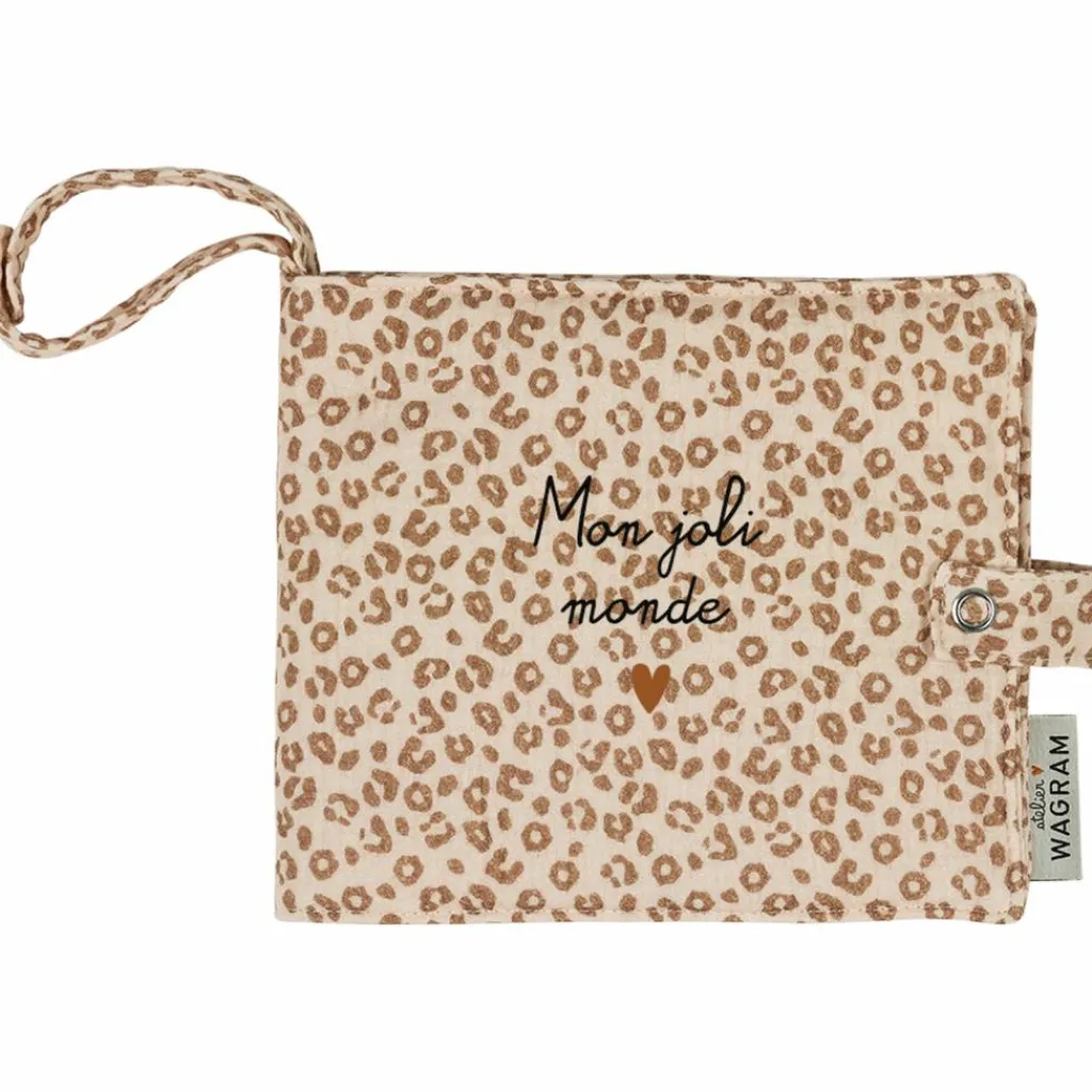 Online Mini album photo Gaze Léopard (personnalisable) Album Photo Tissu