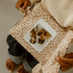 Online Mini album photo Gaze Léopard (personnalisable) Album Photo Tissu