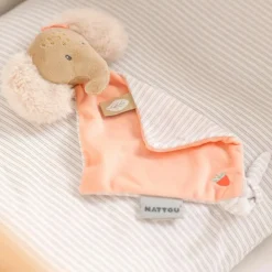 Hot Mini doudou attache sucette Oli L'éléphant (19 cm) Doudou Attache Sucette