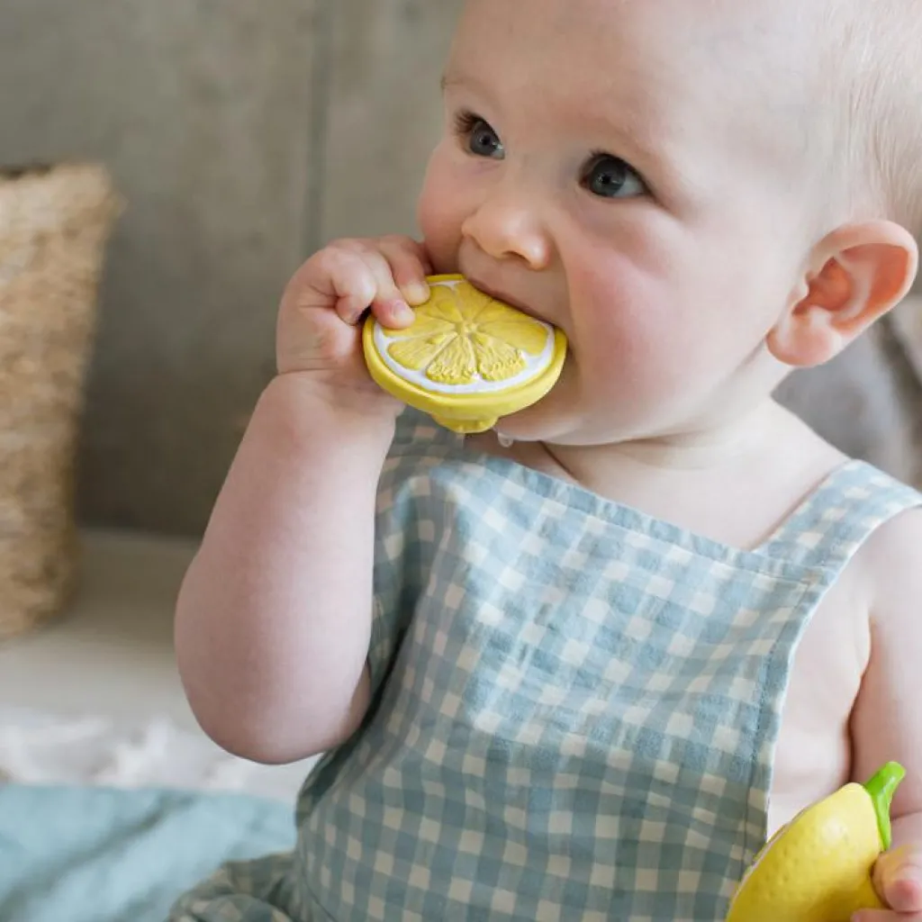 Hot Mini jouet de dentition Chewy John Lemon Jouet / Anneau De Dentition