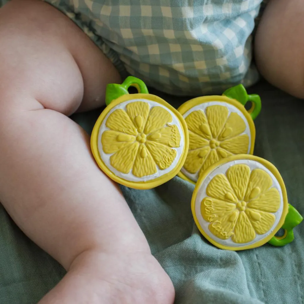 Hot Mini jouet de dentition Chewy John Lemon Jouet / Anneau De Dentition