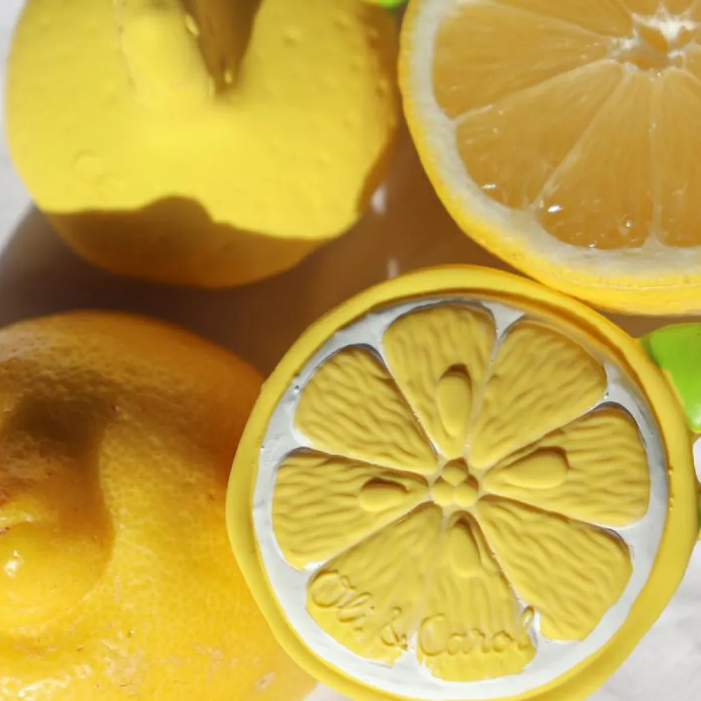 Hot Mini jouet de dentition Chewy John Lemon Jouet / Anneau De Dentition