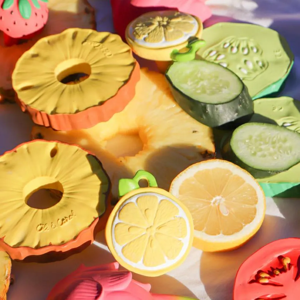 Hot Mini jouet de dentition Chewy John Lemon Jouet / Anneau De Dentition