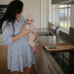 Mushie Mini moule à congeler Cambridge Blue