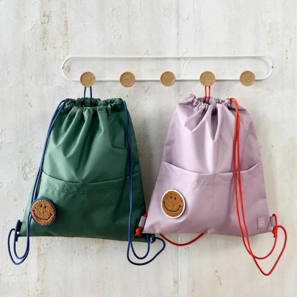 Best Mini sac à cordon Little Gang Vert foncé Sac À Ficelles