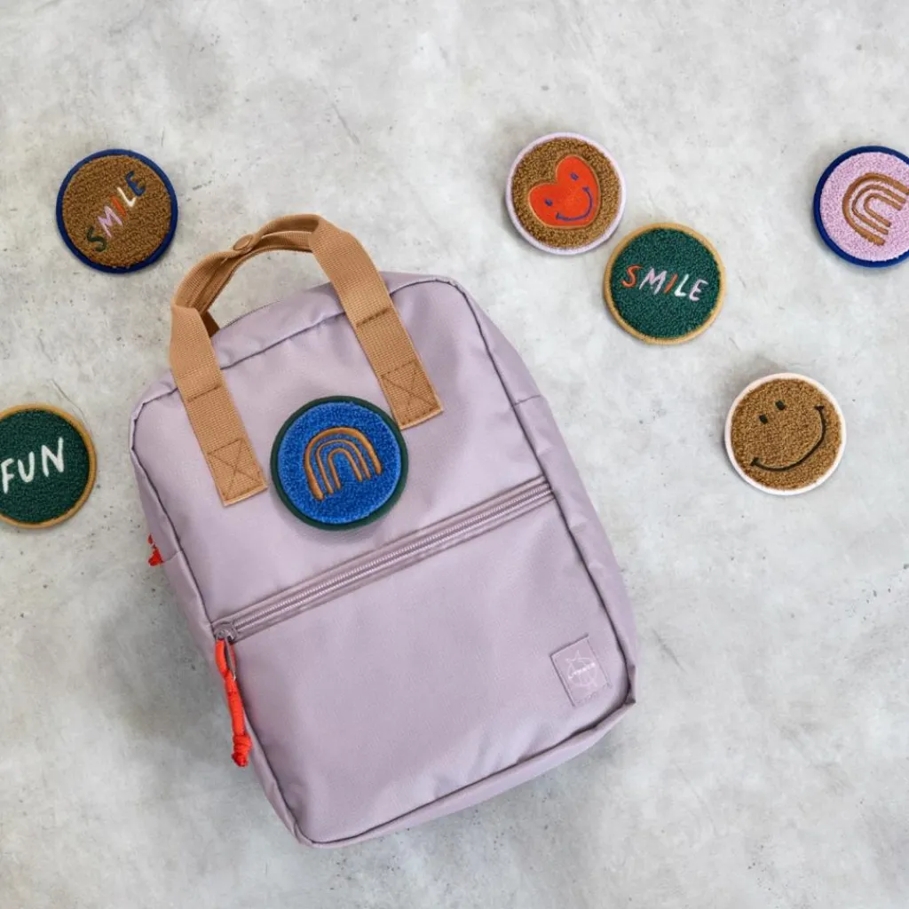 Lässig Mini Sac à dos carré Little Gang Mauve