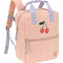Outlet Mini Sac à dos carré Little Gang Cerise pêche Sac À Dos Bébé
