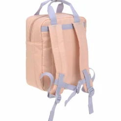 Outlet Mini Sac à dos carré Little Gang Cerise pêche Sac À Dos Bébé