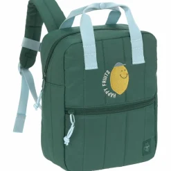 Sale Mini Sac à dos carré Little Gang Citron vert foncé Sac À Dos Bébé