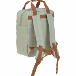 Online Mini sac à dos carré Little Gang khaki clair Sac À Dos Bébé