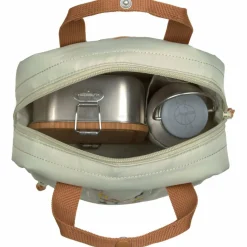 Online Mini sac à dos carré Little Gang khaki clair Sac À Dos Bébé