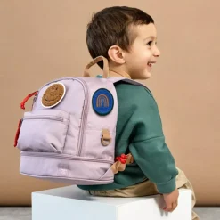 Discount Mini Sac à dos Little Gang Mauve Sac À Dos Bébé