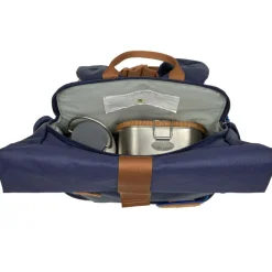 Discount Mini sac à dos Rolltop Little Gang Bleu marine Sac À Dos Bébé