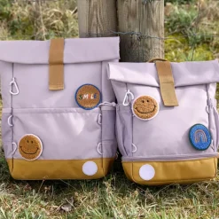 Lässig Mini sac à dos Rolltop Little Gang Mauve