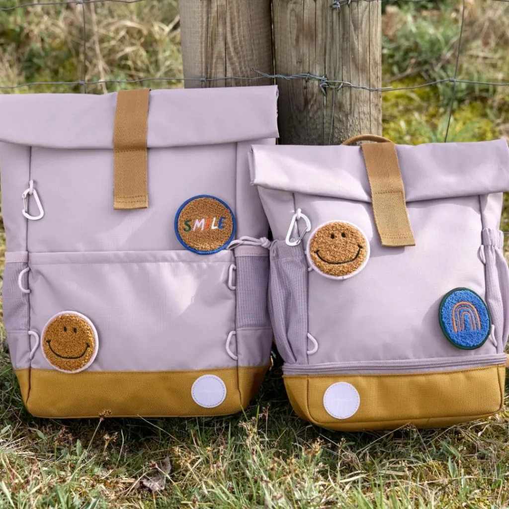 Lässig Mini sac à dos Rolltop Little Gang Mauve
