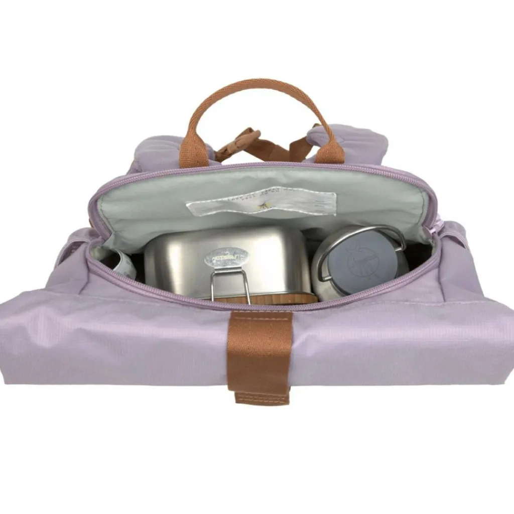 Lässig Mini sac à dos Rolltop Little Gang Mauve