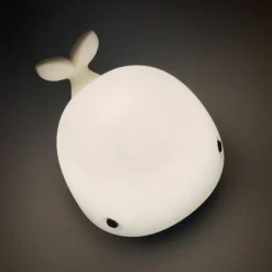 New Mini veilleuse LED silicone Christian la baleine Veilleuse Décorative