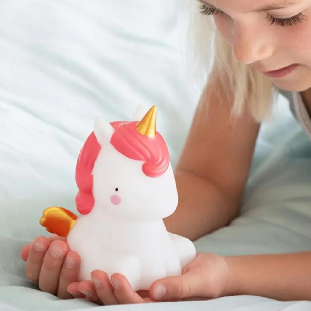 Sale Mini veilleuse licorne or édition limitée (12 cm) Veilleuse Décorative