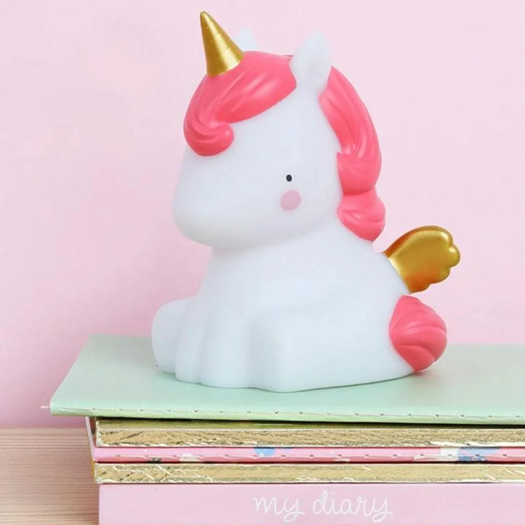 Sale Mini veilleuse licorne or édition limitée (12 cm) Veilleuse Décorative