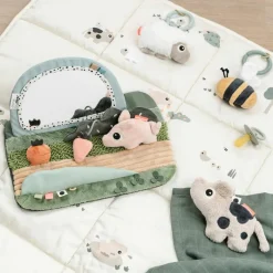 Best Miroir d'éveil Tummy time Tiny farm Multicolore Peluche D'Activités