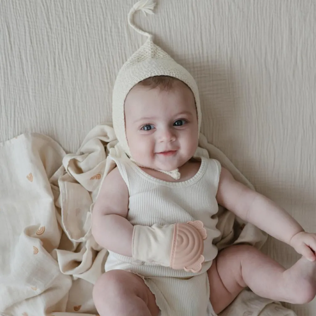 Best Mitaine de dentition Blush Jouet / Anneau De Dentition