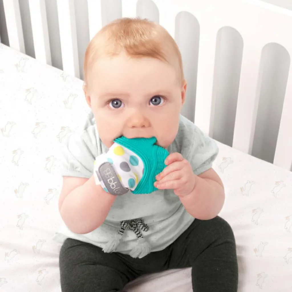 BBLUV Mitaine de dentition Glüv Aqua