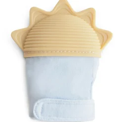 Mushie Mitaine de dentition Sunshine-Baby Blue
