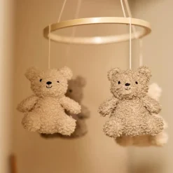 Mobile bébé Teddy Bear Olive Green-Naturel Mobile Bébé