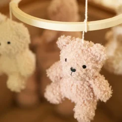 Jollein Mobile bébé Teddy Bear Wild Rose-Naturel