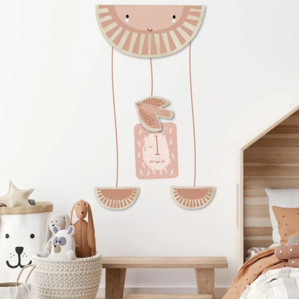 New Mobile décoratif en bois Paloma Mobile Bébé