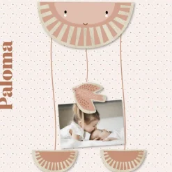 New Mobile décoratif en bois Paloma Mobile Bébé