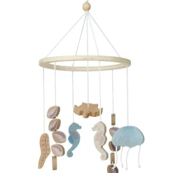 Sale Mobile en bois pour berceau Sea Garden Mobile Bébé