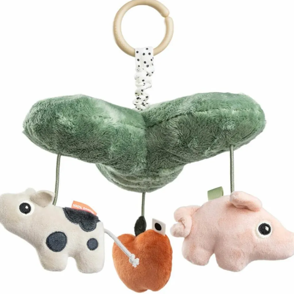 Clearance Mobile musical à suspendre Tiny farm Multicolore Peluche Musicale